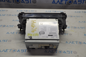 Toyota Highlander 14-16 Radio Tape Recorder Large Display, Scratches