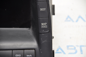 Monitor, display, navigation Toyota Prius 20 04-05 scratches, worn out button