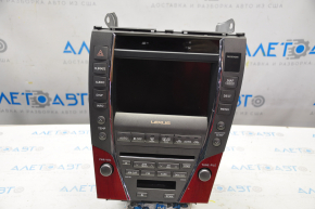 Monitor, display, navigation Lexus ES350 07-09 with climate control, scratches on the overlay