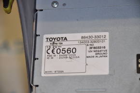 Monitor, display, navigation Lexus ES350 07-09 with climate control, scratches on the overlay