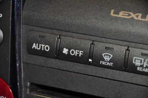 Monitor, display, navigation Lexus ES350 07-09 with climate control, scratches on the overlay