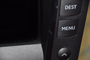 Monitor, display, navigation Lexus ES350 07-09 with climate control, scratches on the overlay