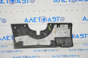Driver's knee pad Mitsubishi Galant 04-12 black, scratches, non-factory holes