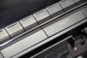 Toyota Sienna 11-14 radio tape recorder scratches, chrome on the knob is peeling