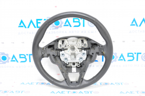 Steering wheel bare Ford Fusion mk5 13-20 leather black