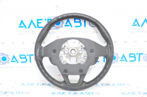 Steering wheel bare Ford Fusion mk5 13-20 leather black