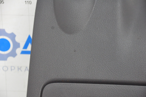 Driver's knee pad assembly VW Tiguan 09-17 with glove compartment, for auto climate control, black, butt