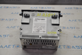 Radio tape recorder Kia Forte 4d 14-16 prerest, chrome on the knob is gone