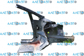 Front quarter left Ford Fiesta 11-19 black