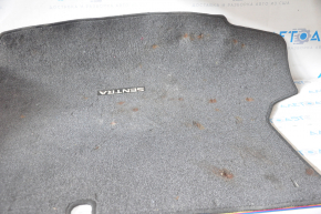 Trunk carpet Nissan Sentra 13-19 gray, for dry cleaning