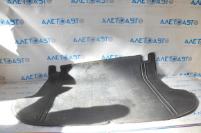 Trunk mat Nissan Murano z52 15 - black cloth, dry cleanable, torn