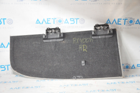 Trunk liner rear right Lexus RX300 RX330 RX350 RX400h 04-09 gray, chemically treated