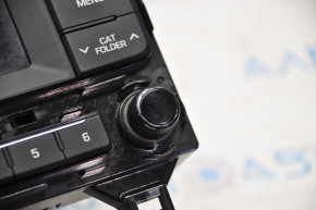 Radio tape recorder Hyundai Sonata 15-17 small display, chrome on knobs is useful