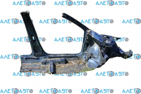 Front quarter left VW Passat b8 16-19 USA blue with central pillar, pokes