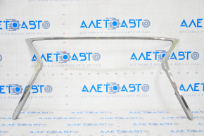 Front bumper grille frame Lexus ES300h ES350 13-15 prerest chrome, cracked, sand