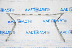 Front bumper grille frame Lexus ES300h ES350 13-15 prerest chrome, cracked, sand