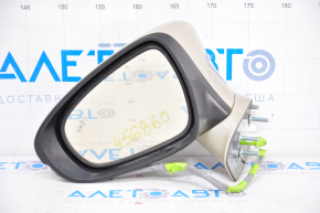 Side mirror left Lexus ES300h ES350 13-18 14 pins, BSM, turn signal, gold, scratches on housing