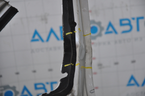 Quarter wing rear right VW Passat b7 12-15 USA silver, dented threshold and pillar, dent, bumps