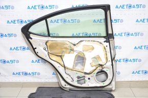 Door assembly rear left Lexus ES300h ES350 13-18 hybrid, under keyless gold 4U7, butt