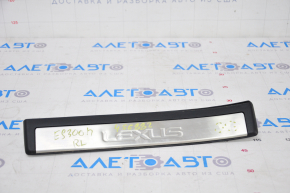 Door sill trim rear left outer Lexus ES300h ES350 13-18 chrome, bumpers