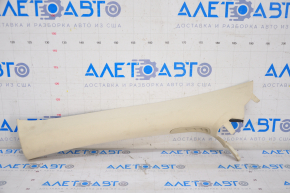Upper left front pillar trim Lincoln MKZ 13-16 beige, scratch, dry cleanable