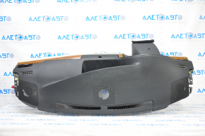 Torpedo front panel with AIRBAG Lexus ES300h ES350 13-18 black with beige overlays