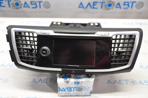 Monitor, display, navigation lower Honda Accord 13-17 adjustment left, scratches