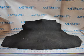 Trunk mat Toyota Camry v50 12-14 rag dark gray, dry clean, cracked