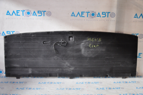 Trunk floor Toyota Highlander 14-19 gray, dry cleanable, worn