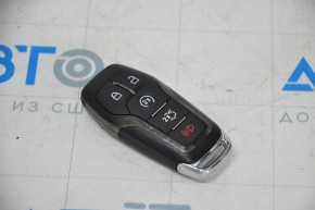 Lincoln MKZ 13-16 smart key, 5 buttons, darkened chrome
