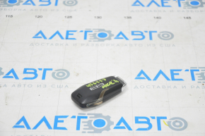 Lincoln MKZ 13-16 smart key, 5 buttons, darkened, chrome is missing