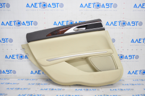 Door trim card rear left Lincoln MKZ 13-16 beige, scratch