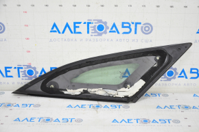 Window blind glass rear right Lincoln MKZ 13-20 chrome, torn seal