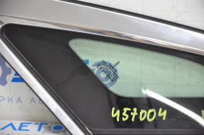 Window blind glass rear right Lincoln MKZ 13-20 chrome, torn seal
