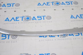 Molding lower grille front bumper Lincoln MKZ 13-16 chrome, sand