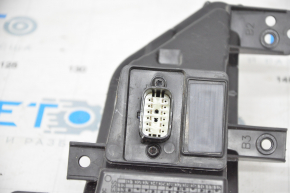 Fog lamp left Lincoln MKZ 13-16 crack in mount, sand