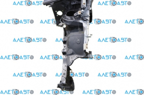 Quarter front left Toyota Prius 30 10-15 black with rack