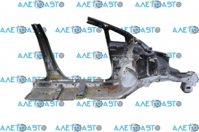 Quarter front left Toyota Prius 30 10-15 black with rack