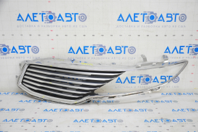 Radiator grill left Lincoln MKZ 13-16 chrome, sand