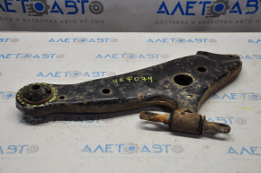 Lower front left arm Toyota Highlander 14-16 torn S\B, rusty