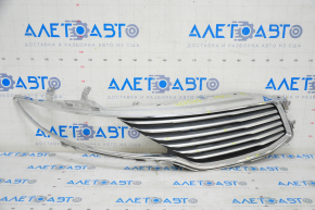 Radiator grill right Lincoln MKZ 13-16 chrome, sand