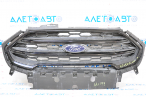 Radiator grill grill Ford Ecosport 18-22 complete with emblem, black gloss