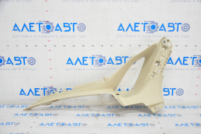 Upper left rear pillar trim Lincoln MKZ 13-16 beige, bottom