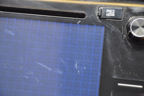Tape recorder radio display Subaru Outback 15-16 Fujitsu, scratches