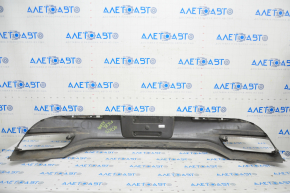 Rear bumper bare Lincoln MKZ 13-16 lower part, structure, scratches