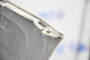 Rear bumper bare Lincoln MKZ 13-16 upper part for parking sensors, beige, break fastened, pressed, scratches