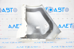 Rear bumper bare left Ford Ecosport 18-22 white ZA, crack in crepe