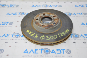 Front right brake disc Lincoln MKZ 13-16 hybrid 300/28mm