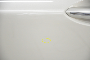 Door assembly rear left Lincoln MKZ 13-20 keyless, beige BK, painted 0.2, bump, scratches on the overlay