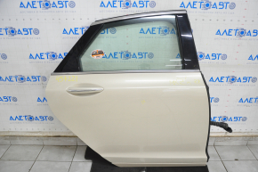 Door assembly rear right Lincoln MKZ 13-20 keyless, beige BK, painted 0.2, butt